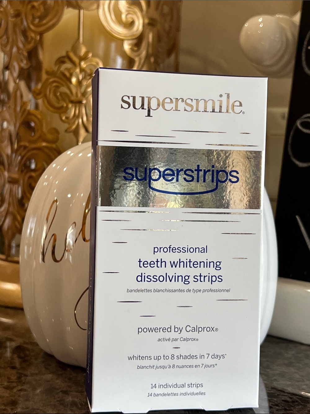 Supersmile superstrips pro teeth whitening dissolving strips - NIB